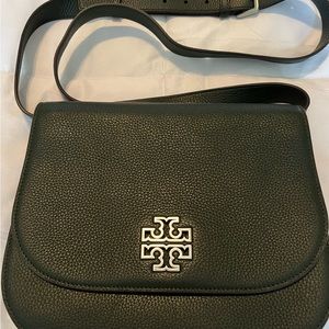 Tory Burch dark green purse